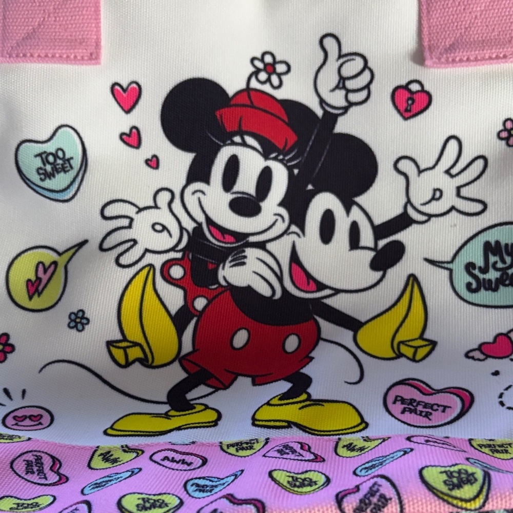 Disney Mickey and Minnie Tote Bag - Picture 2 of 8